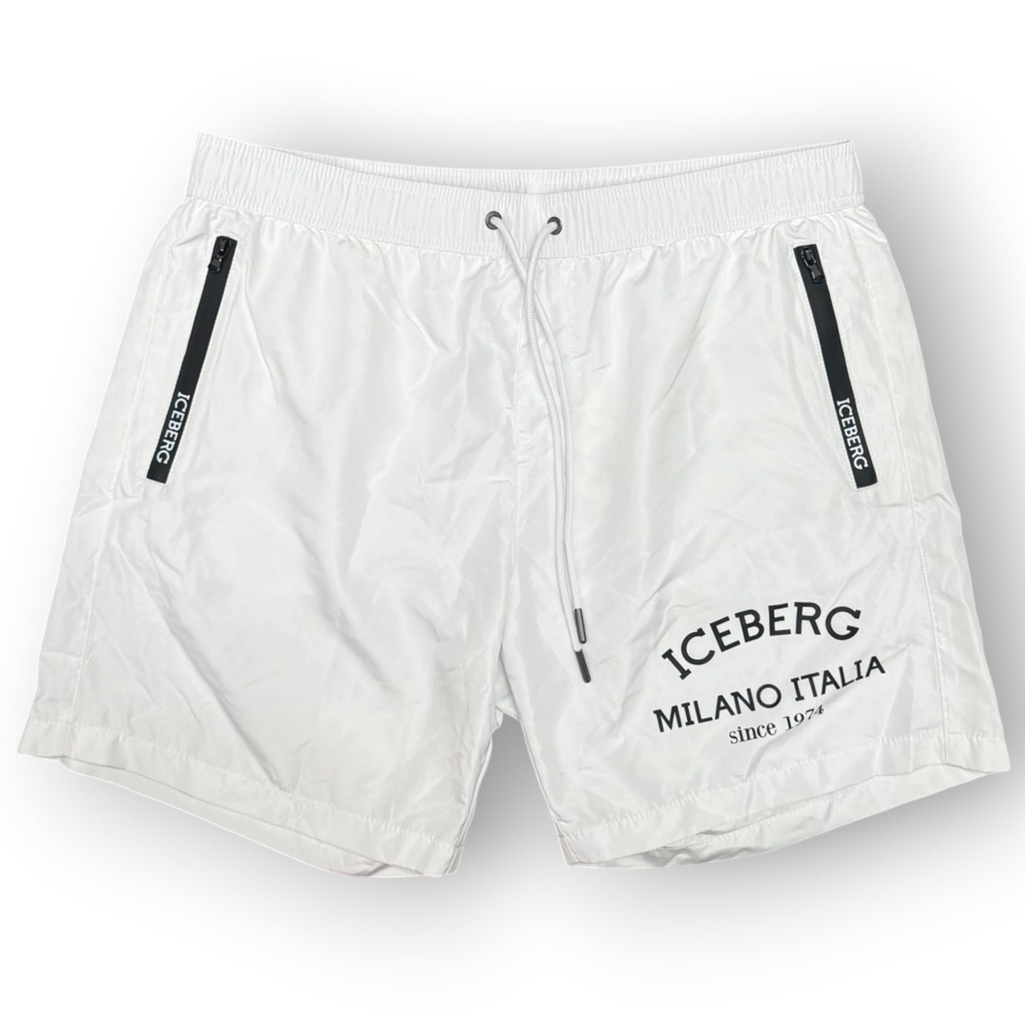 ICEBERG BEACHWEAR- Costume Uomo, col.Bianco