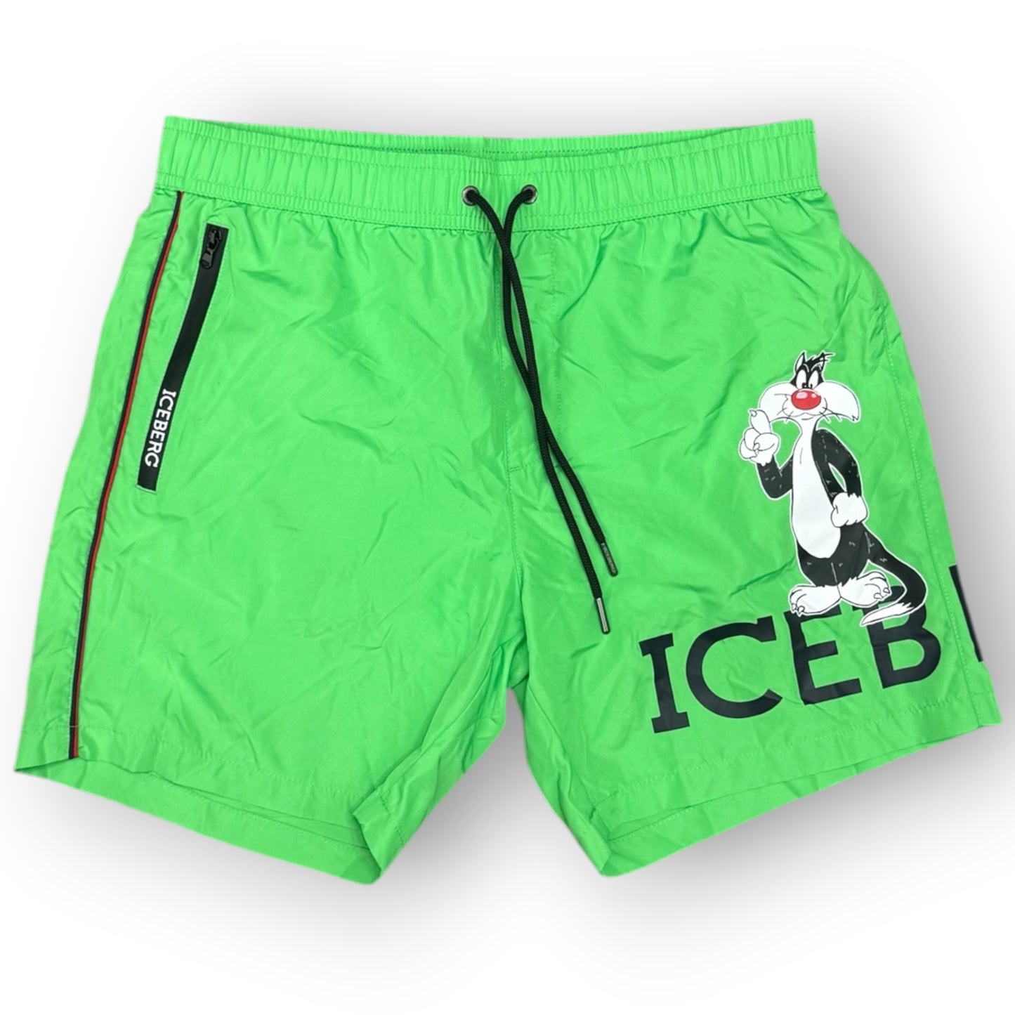 ICEBERG BEACHWEAR- Costume Uomo, col.Verde