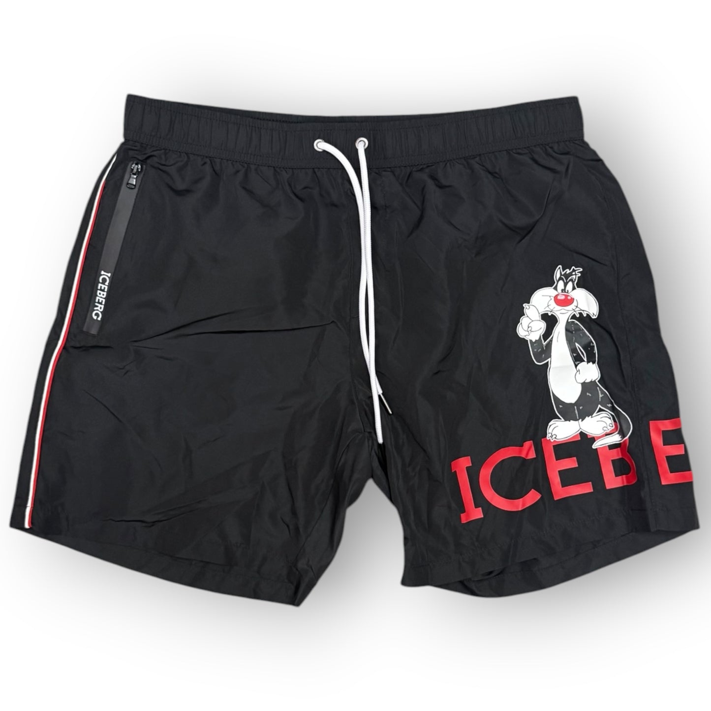 ICEBERG BEACHWEAR- Costume Uomo, col.Nero
