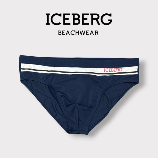 ICEBERG BEACHWEAR- Costume Uomo, col.Blu