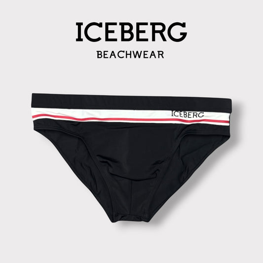 ICEBERG BEACHWEAR- Costume Uomo, col.Nero