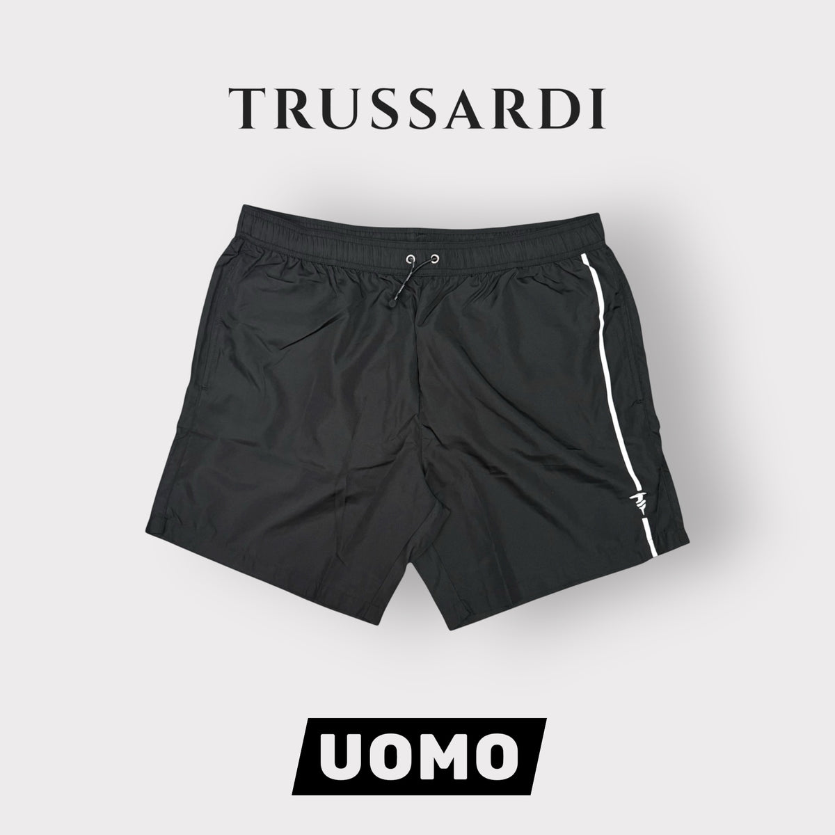 TRUSSARDI- Costume Uomo, mod.Vertical, col.Nero