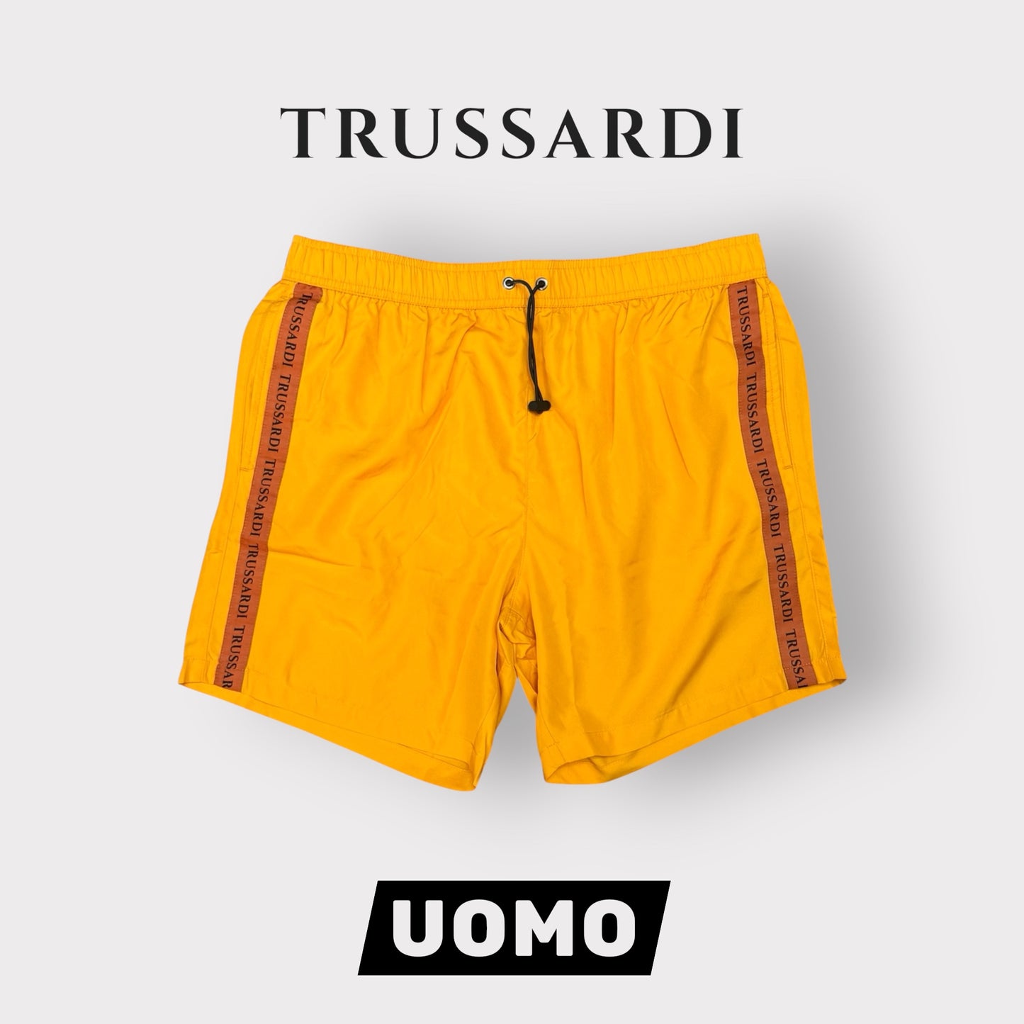 TRUSSARDI- Costume Uomo, mod.Tape, col.Giallo