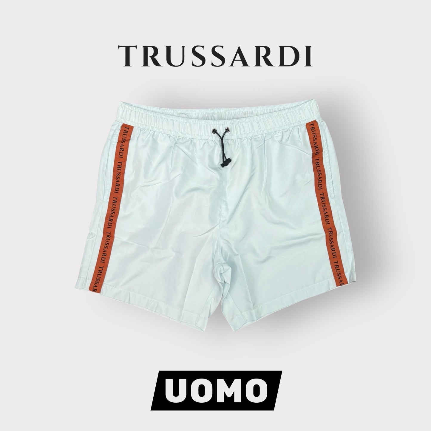 TRUSSARDI- Costume Uomo, mod.Tape, col.Azzurro
