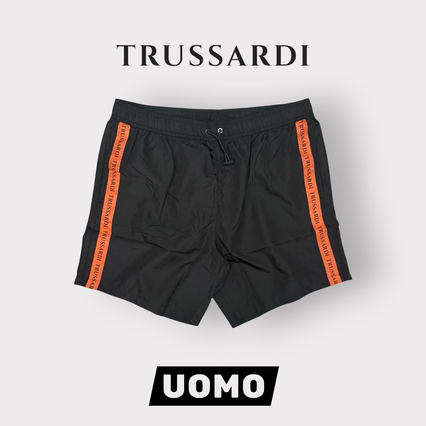 TRUSSARDI- Costume Uomo, mod.Tape, col.Nero
