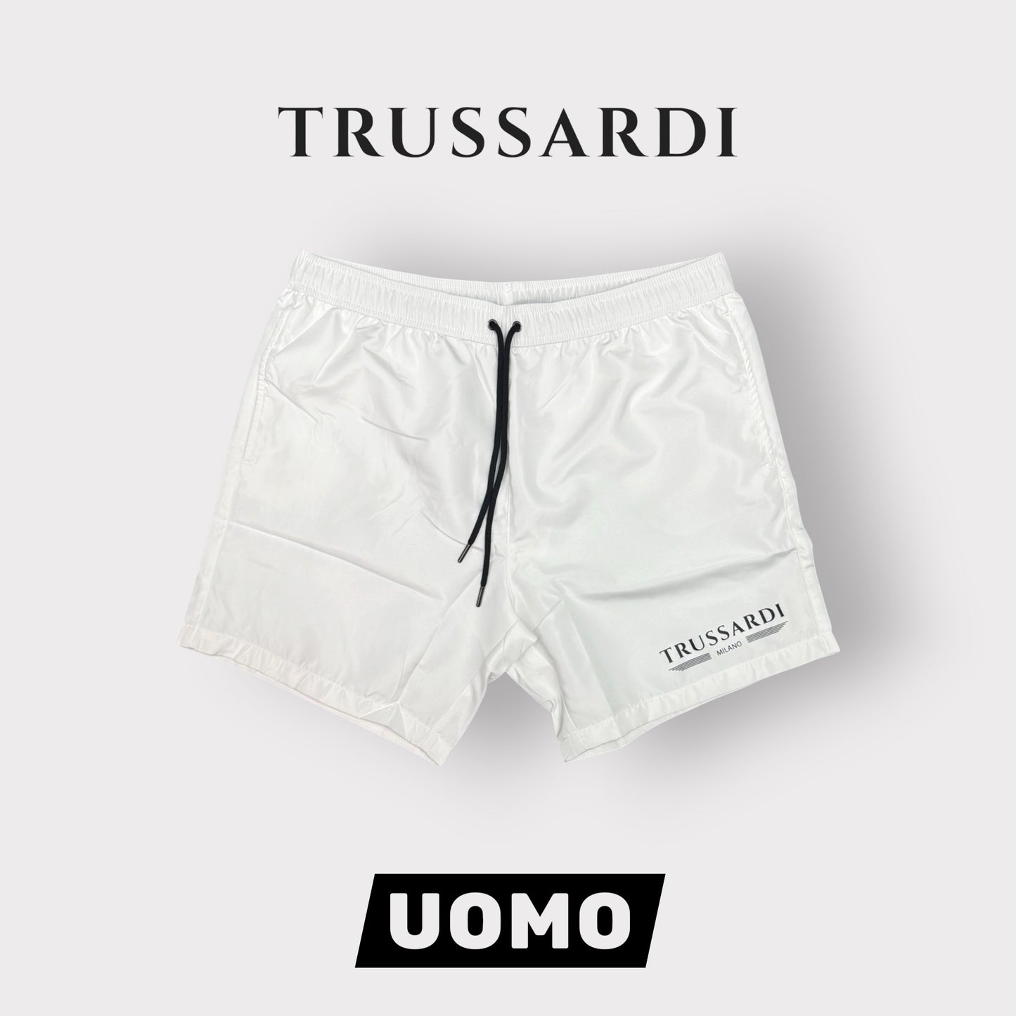 TRUSSARDI- Costume Uomo, mod.Basic, col.Bianco
