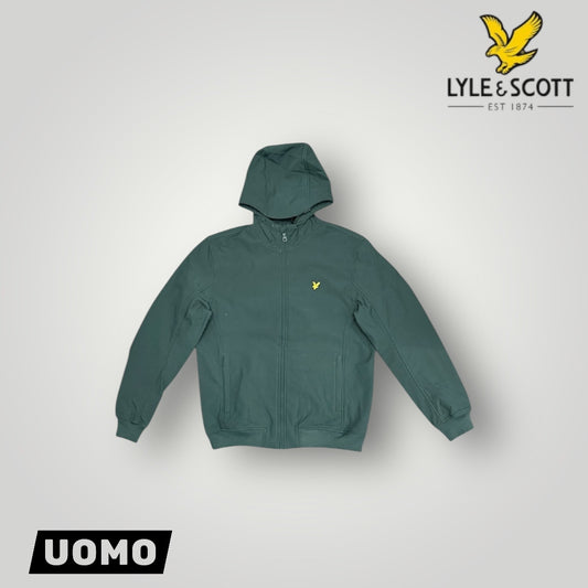 Giubbotto  LYLE&SCOTT softshell (tessuto tecnico ed interno in pile), Col.Verde