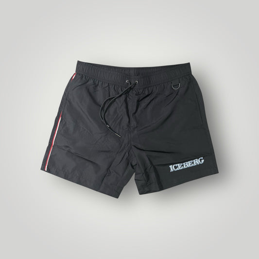 Costume Uomo ICEBERG BEACHWEAR, Col.Nero MOD.(ICEGMBM01)-(veste piccolo)