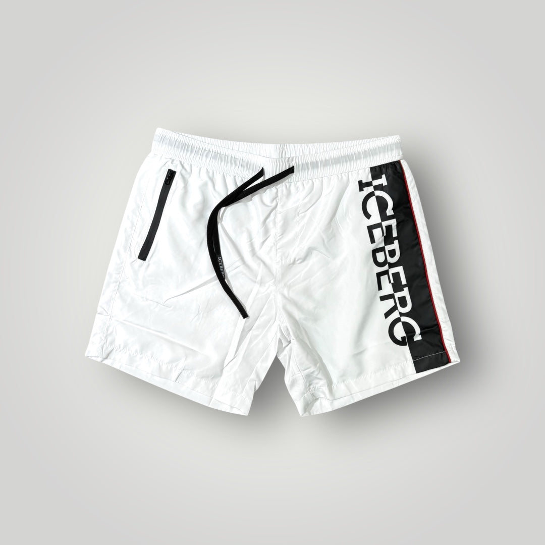 Costume Uomo ICEBERG BEACHWEAR, Col.Bianco MOD.(ICEGMBM09)-(veste piccolo)