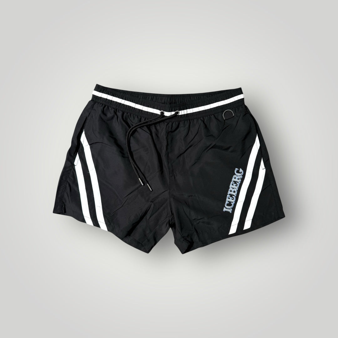 Costume Uomo ICEBERG BEACHWEAR, Col.Nero MOD.(ICEGMBS01)-(veste piccolo)
