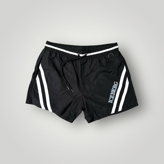Costume Uomo ICEBERG BEACHWEAR, Col.Nero MOD.(ICEGMBS01)-(veste piccolo)