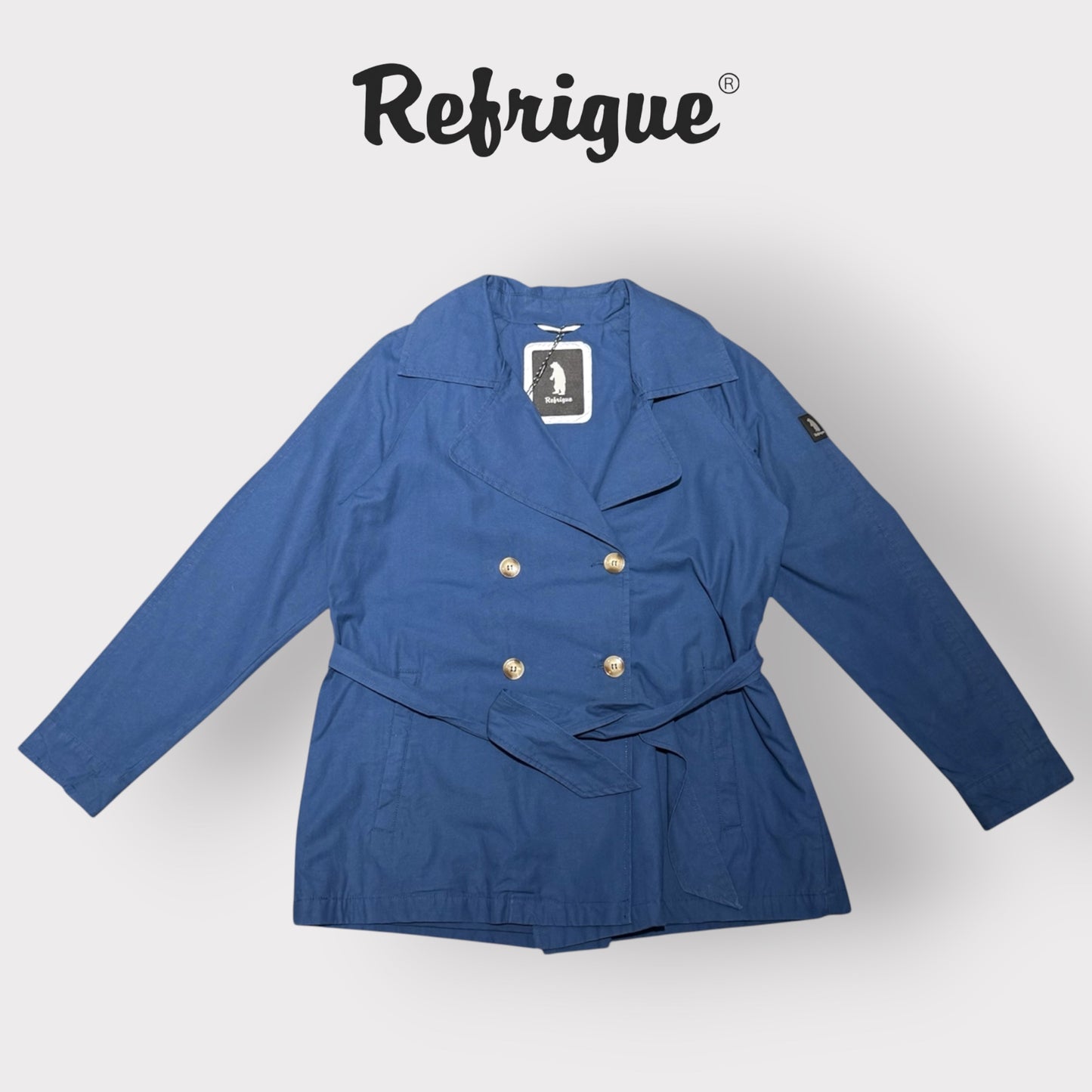 REFRIGUE- Giubbotto Donna estivo, Col.Marine