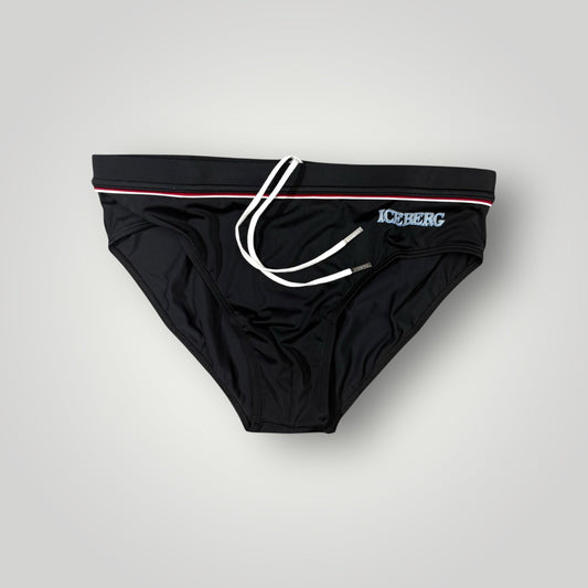 Costume Uomo ICEBERG BEACHWEAR, Col.Nero MOD.(ICEGMSP01)-(veste piccolo)