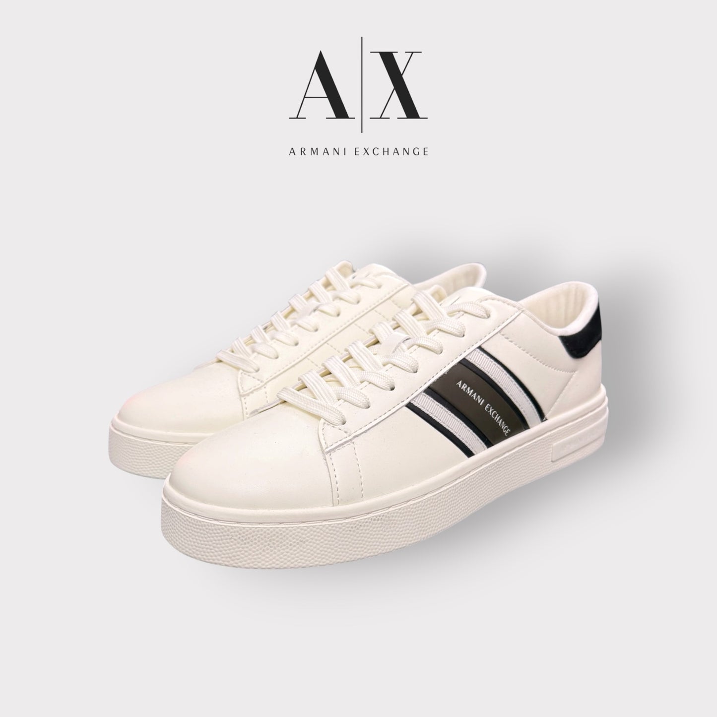 ARMANI EXCHANGE - Scarpe Uomo, col.Panna/Nero