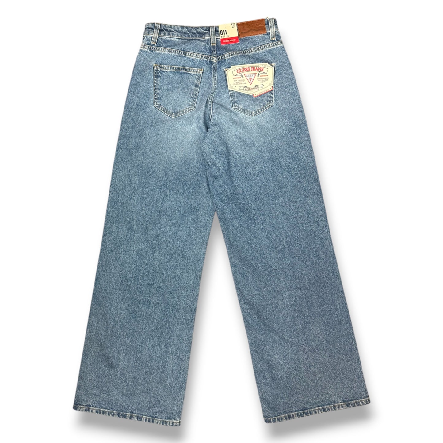 GUESS JEANS - Pantalone Donna, mod.Wide Leg, (L30)