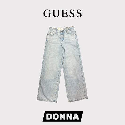 GUESS JEANS - Pantalone Donna, mod.Wide Leg, (L30)