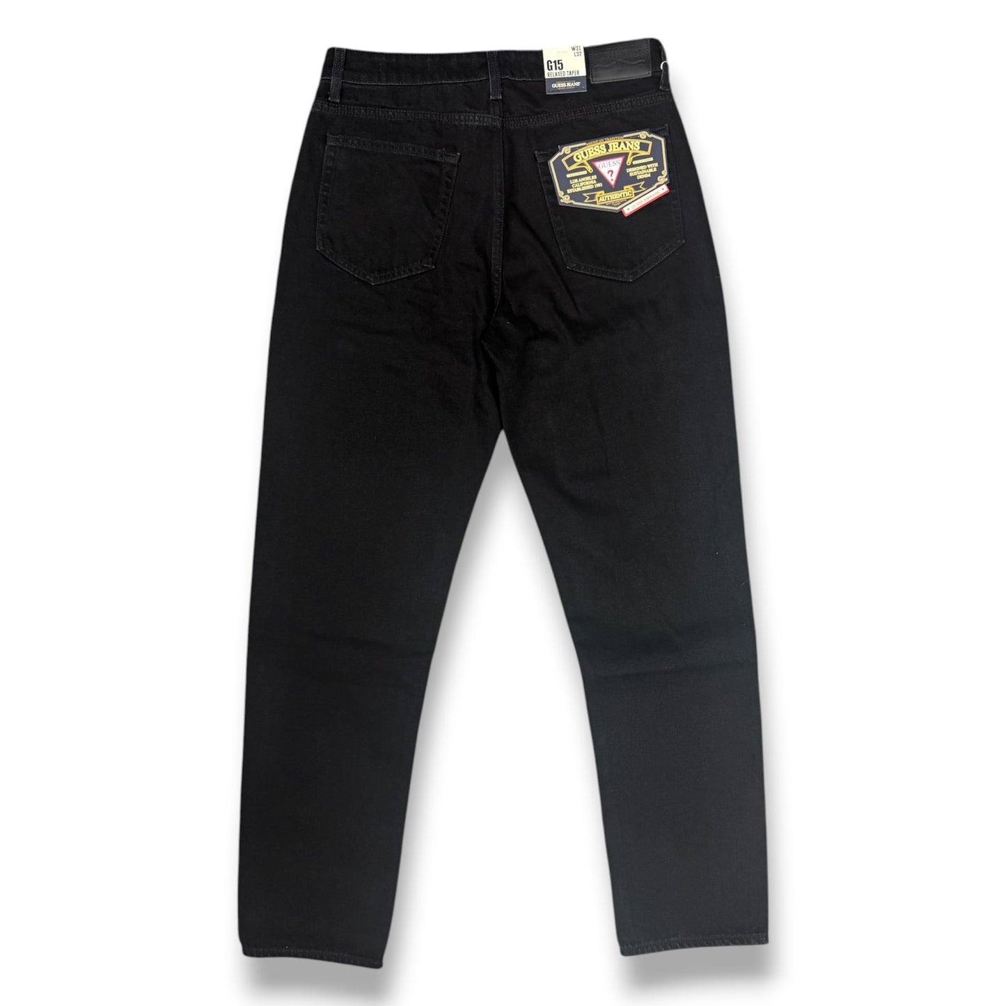 GUESS JEANS - Pantalone Uomo, mod.Relaxed Taper (L32)