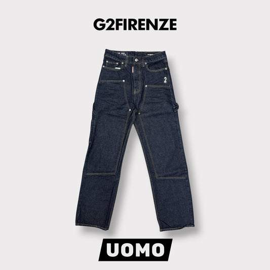G2FIRENZE- Pantalone Uomo, Baggy Fit