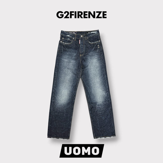 G2FIRENZE- Pantalone Uomo, Baggy Fit