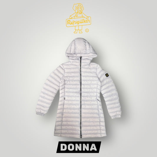 Giubbotto REFRIGIWEAR Donna, modello 3/4 con cappuccio, col.Lilla