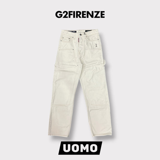 G2FIRENZE- Pantalone Uomo, Baggy Fit