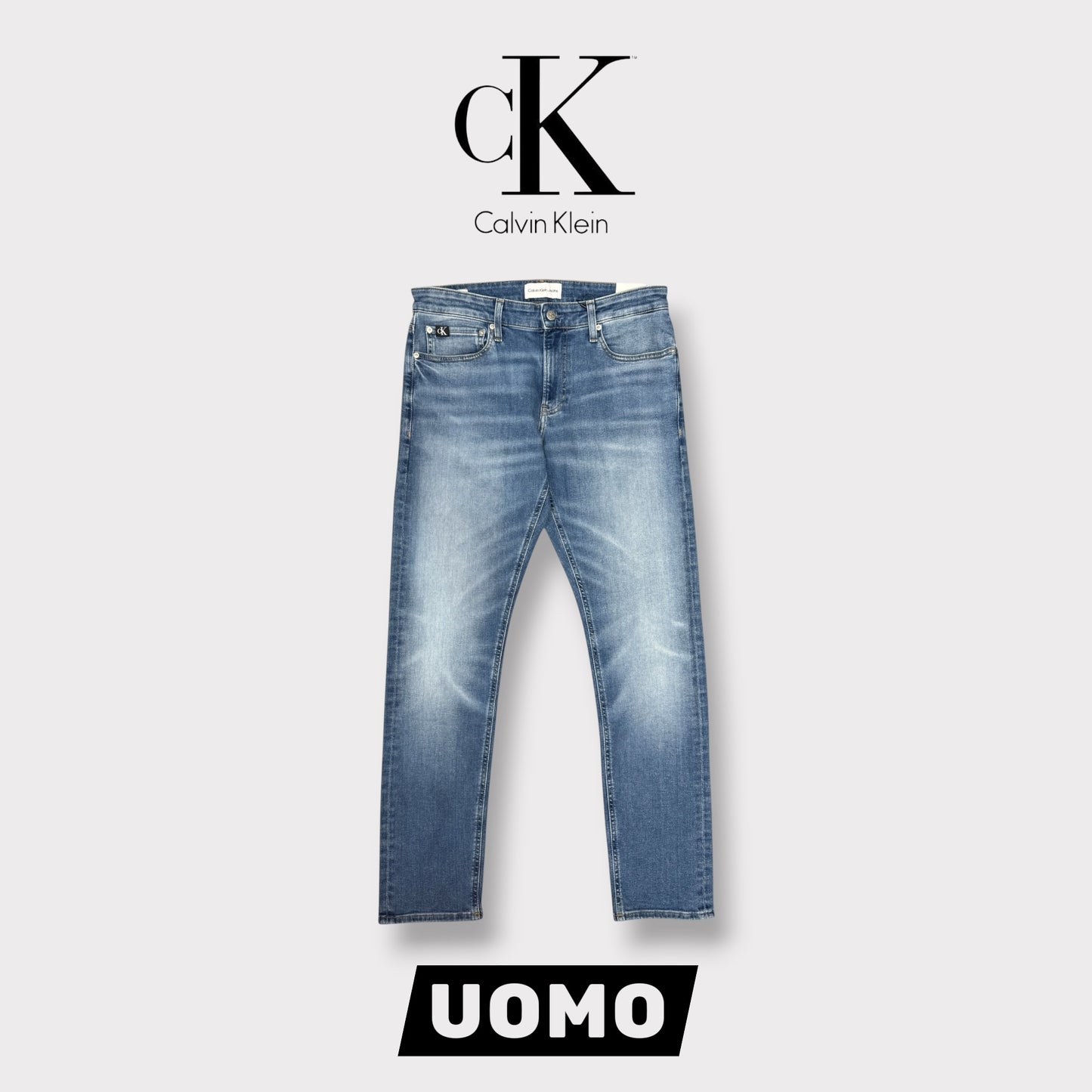CALVIN KLEIN- Pantalone Uomo, mod.Slim (L32)