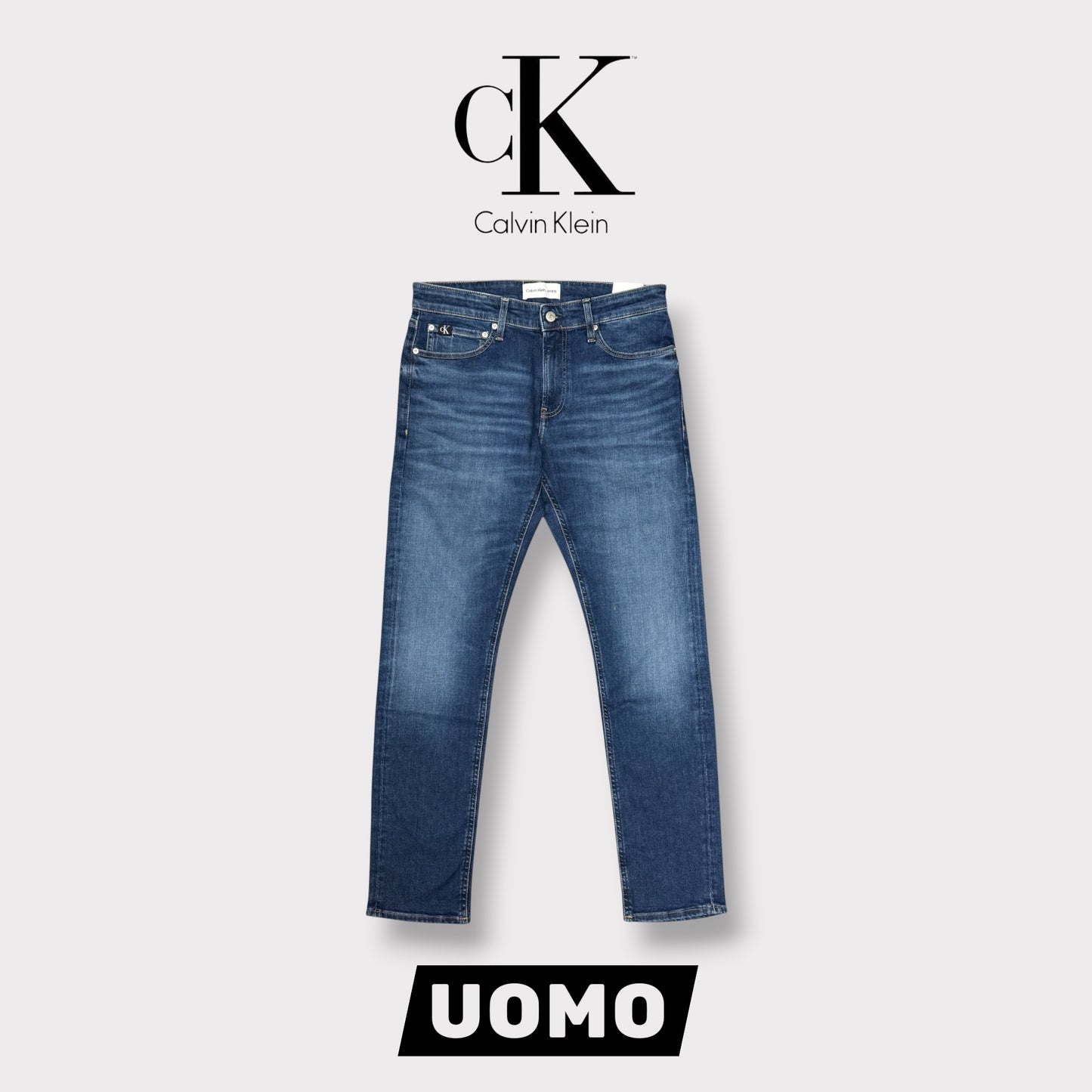 CALVIN KLEIN- Pantalone Uomo, mod.Slim (L32)