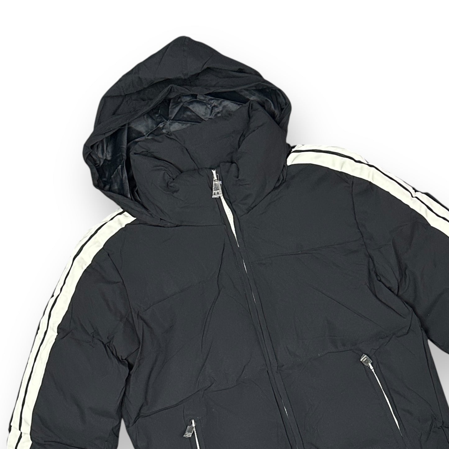 Giubbotto VS-NOZERO, mod. Puffer jacket, con cappuccio nascosto, col.Nero (G2W25)