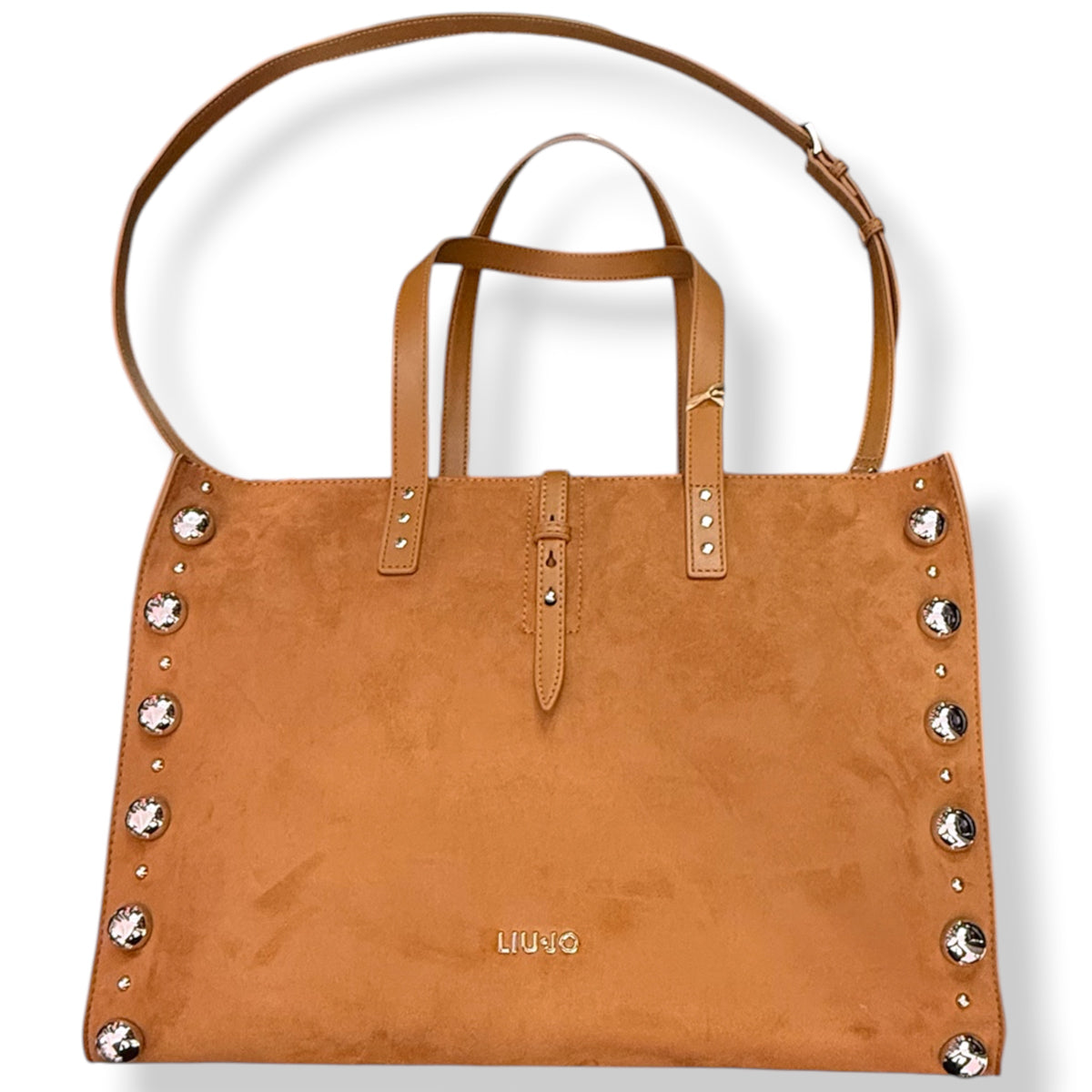 LIU•JO - Borsa Donna, scamosciata, col.Cuoio