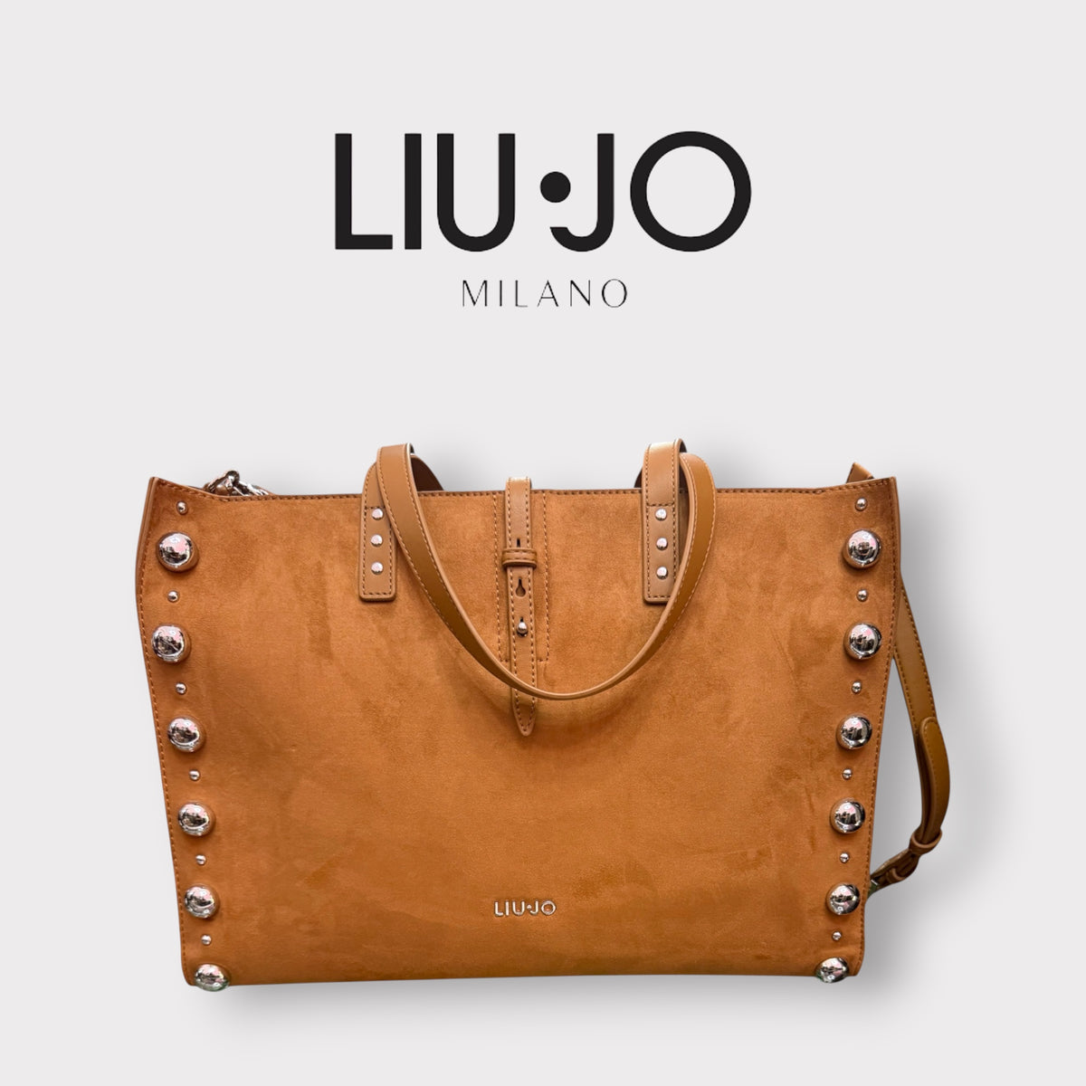 LIU•JO - Borsa Donna, scamosciata, col.Cuoio