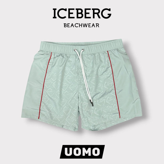 ICEBERG BEACHWEAR- Costume Uomo, col.Menta
