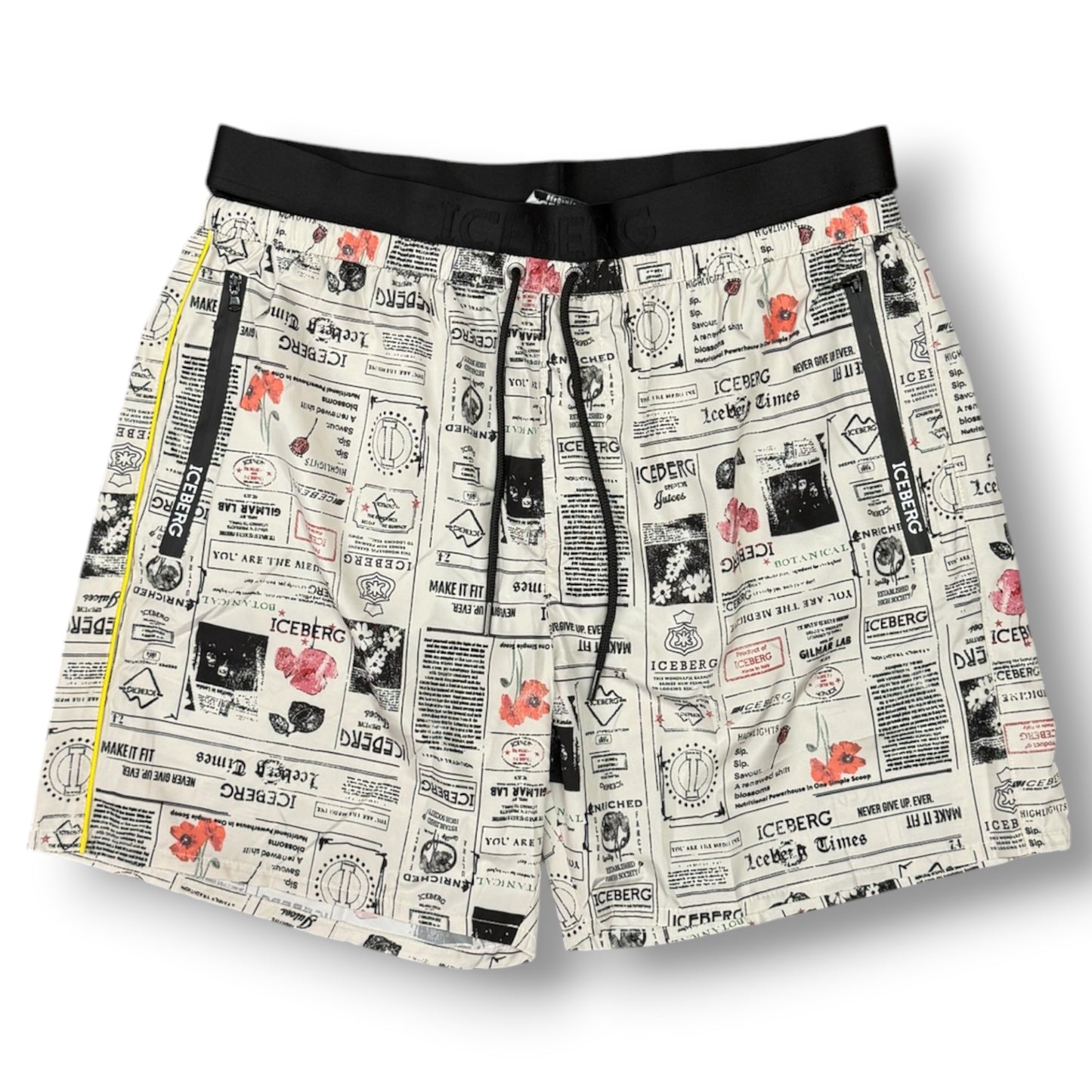 ICEBERG BEACHWEAR- Costume Uomo, con fantasia