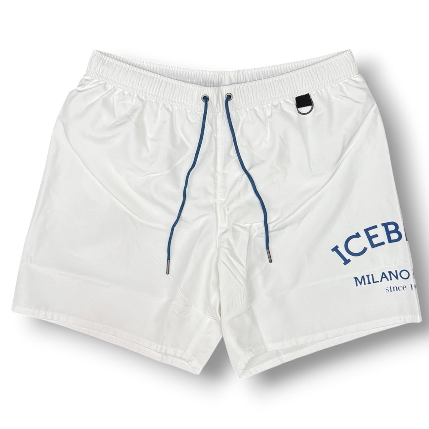 ICEBERG BEACHWEAR- Costume Uomo, con stampa, col.Bianco
