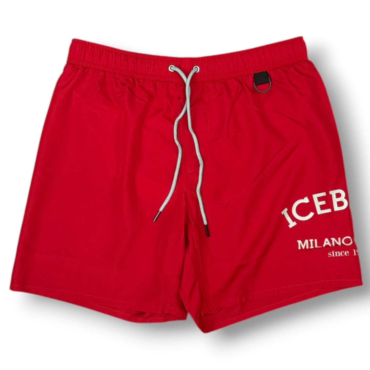 ICEBERG BEACHWEAR- Costume Uomo, con stampa, col.Rosso