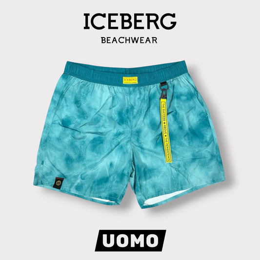 ICEBERG BEACHWEAR- Costume Uomo, col.Azzurro