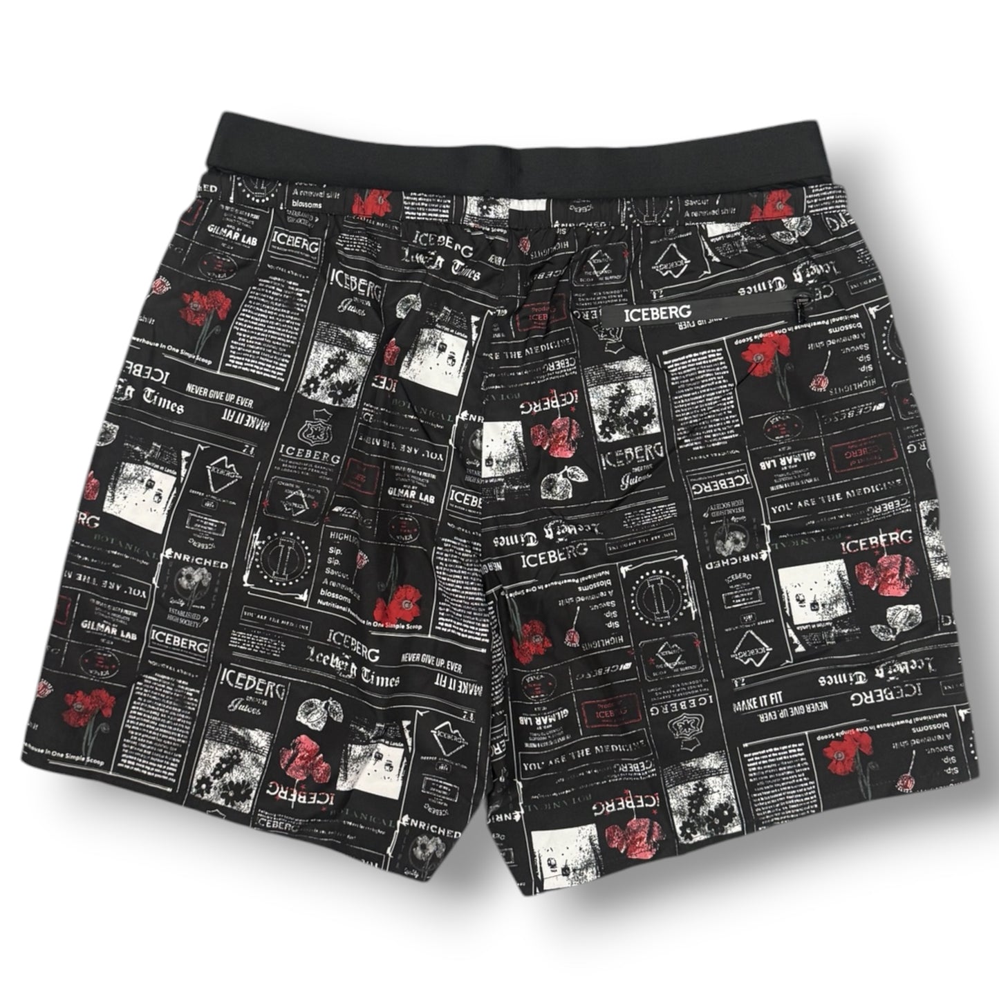 ICEBERG BEACHWEAR- Costume Uomo, con fantasia