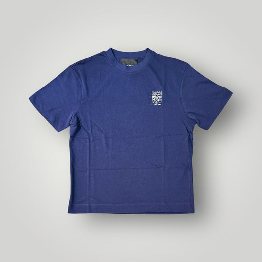 T-shirt RICHMOND Uomo, con logo lato cuore, Col.Blu