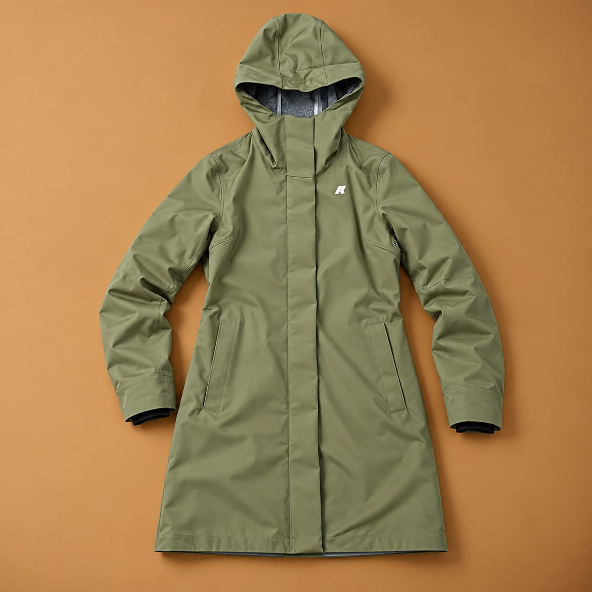 KWAY- Giubbotto Donna, mod.Stephy Bonded Jersey, col.Green Lichen